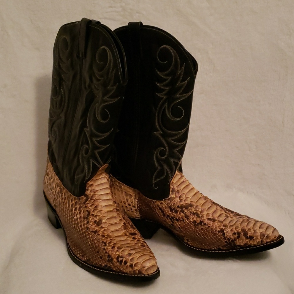 Mens Python Boots Size 14D
